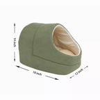 GOOPAWS Warming Burrow Bed for Cats