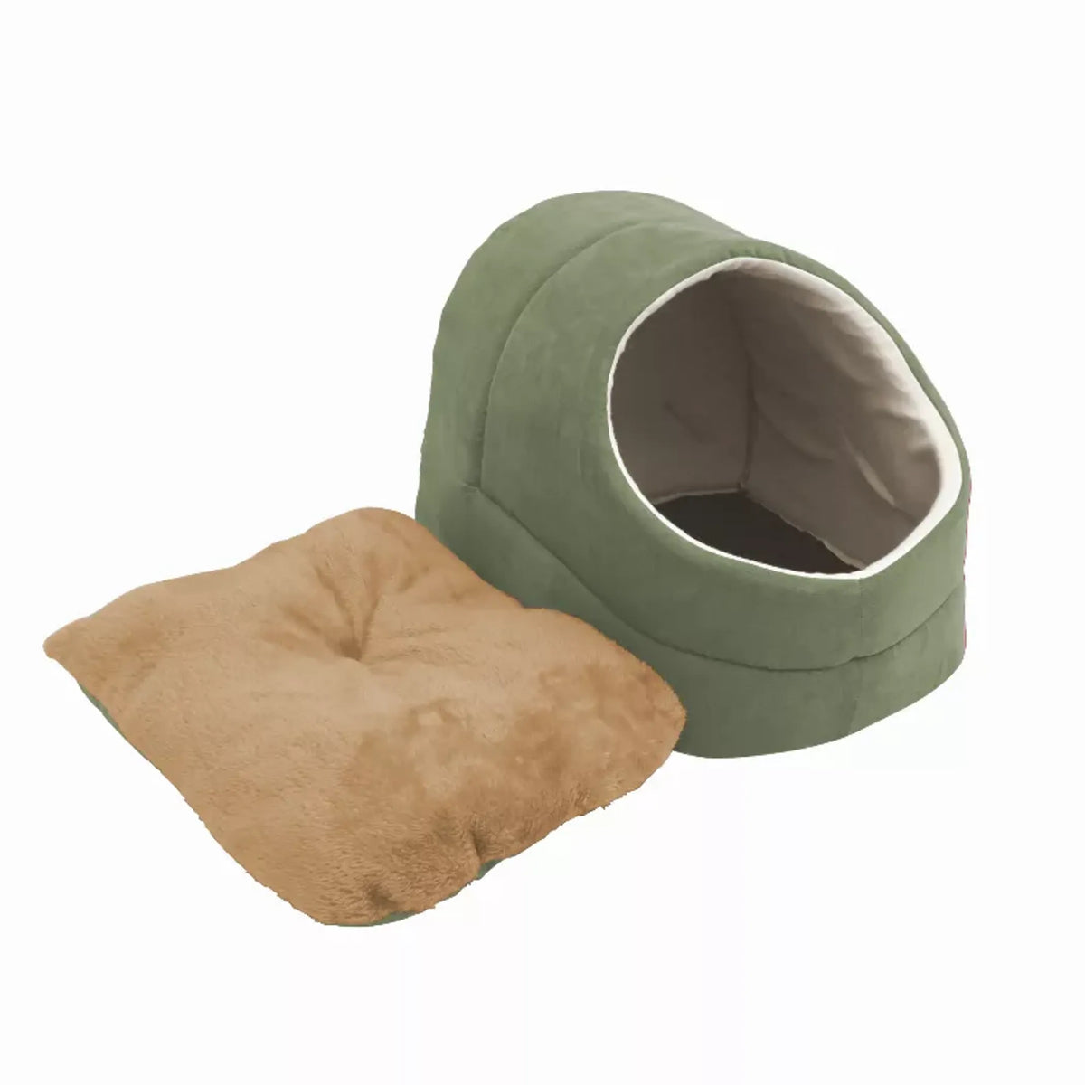 GOOPAWS Warming Burrow Bed for Cats