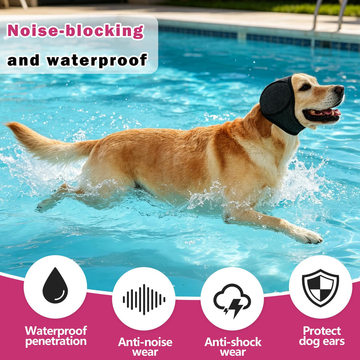 Quiet Ears Hood — Calming Wrap for Anxious Dogs