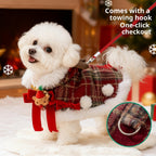 Plaid Holiday Cape for Dogs & Cats