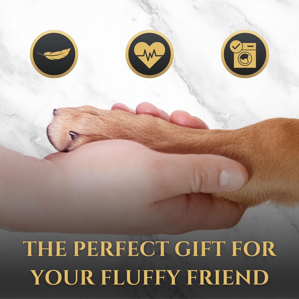 ZenPup™ Heartbeat Calming Plush — Anxiety Relief Companion for Dogs