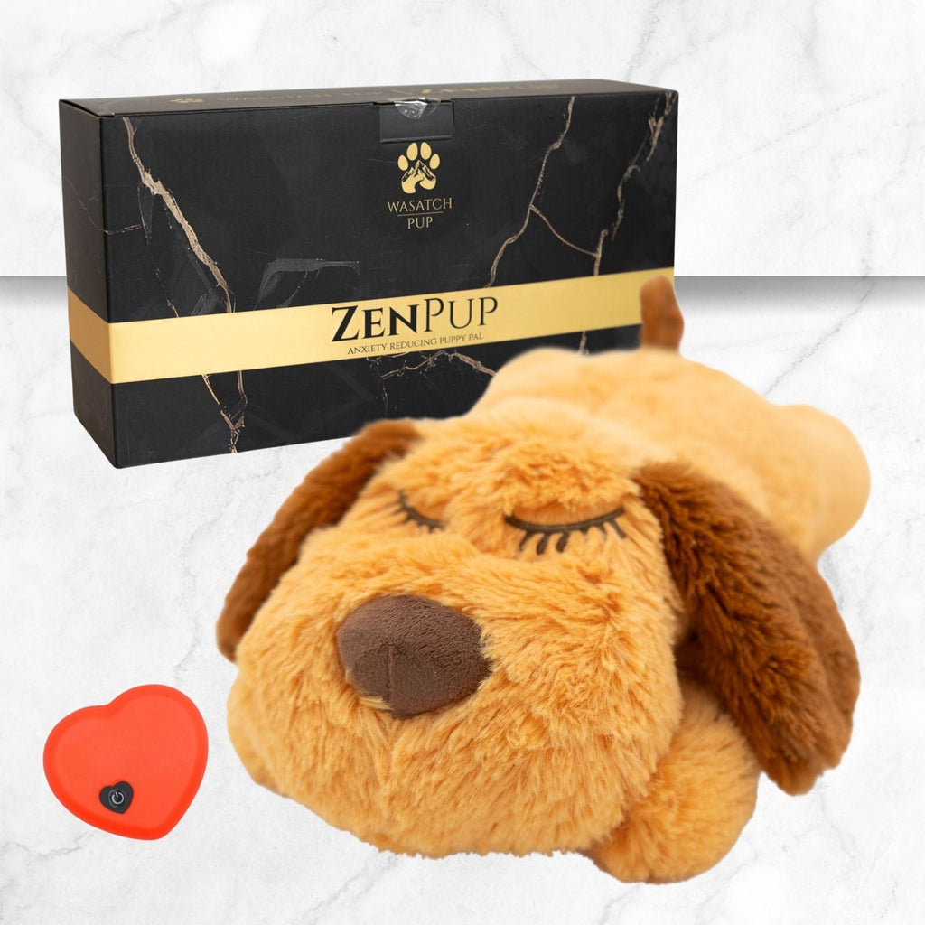 ZenPup™ Heartbeat Calming Plush — Anxiety Relief Companion for Dogs