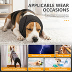 The Calming Hood™ — 4-in-1 Ear Protection for Dogs